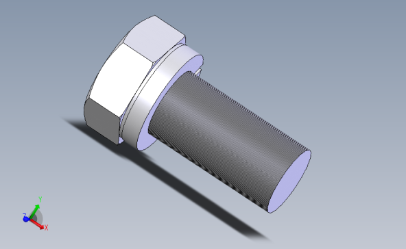 六角螺栓弹垫组件M16X35
