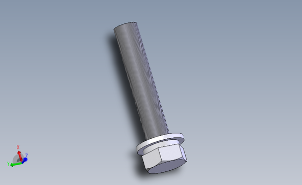 六角螺栓组件M10X55