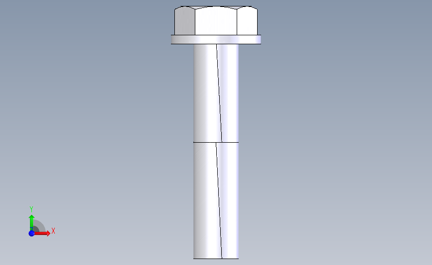 六角螺栓平垫组件M10X50