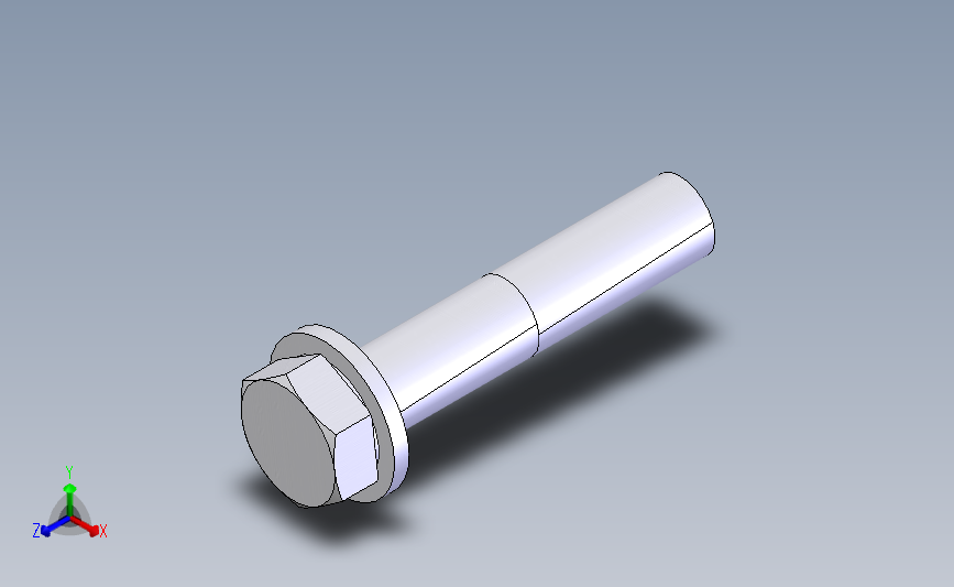 六角螺栓平垫组件M12X60