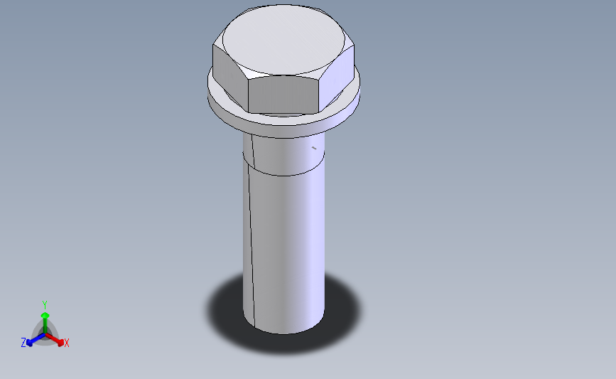 六角螺栓平垫组件M16X55