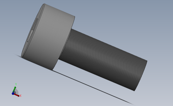 内六角圆柱头螺钉M4X10
