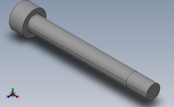 内六角圆柱头螺钉M4X35