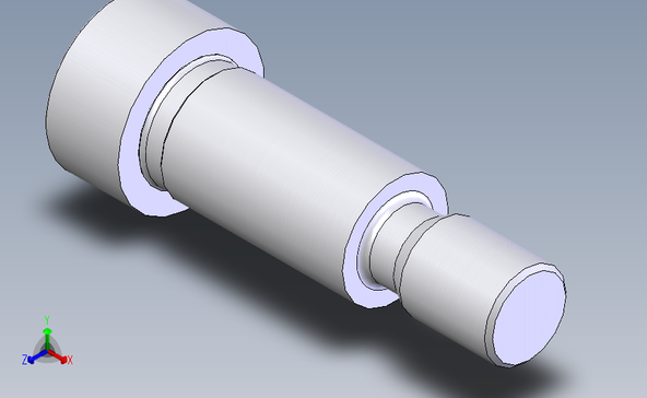 内六角圆柱头轴肩螺钉13X25-M10