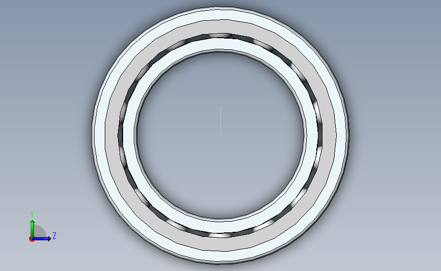 深沟球轴承6022-2RZ_SOLIDWORKS 2009_模型图纸下载 – 懒石网