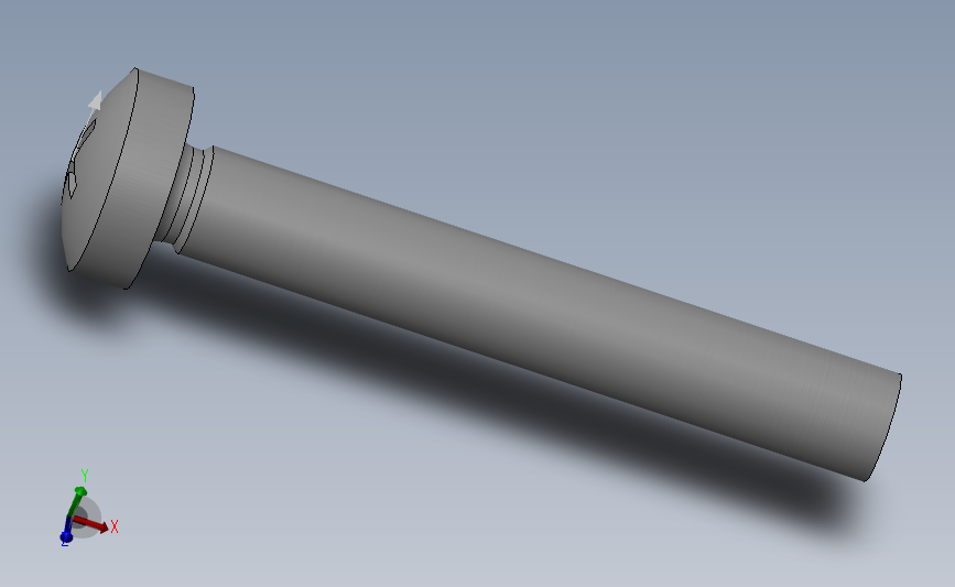 十字槽盘头螺钉M3X20