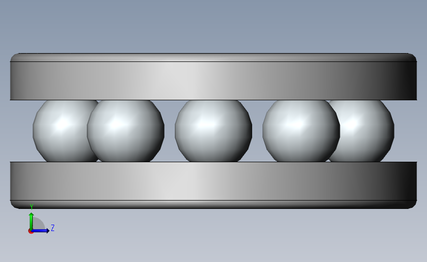 推力球轴承51304_SOLIDWORKS 2007_模型图纸下载 – 懒石网