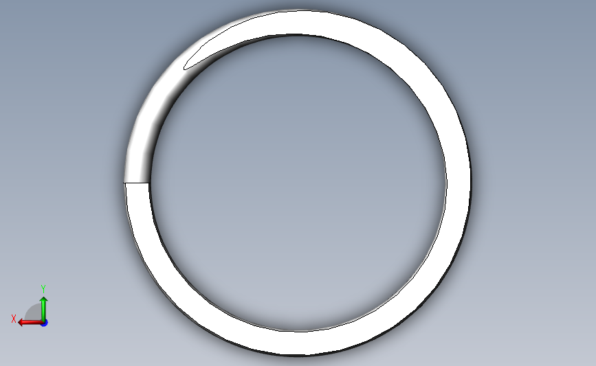 弹簧φ12xφ1x50 背面视图