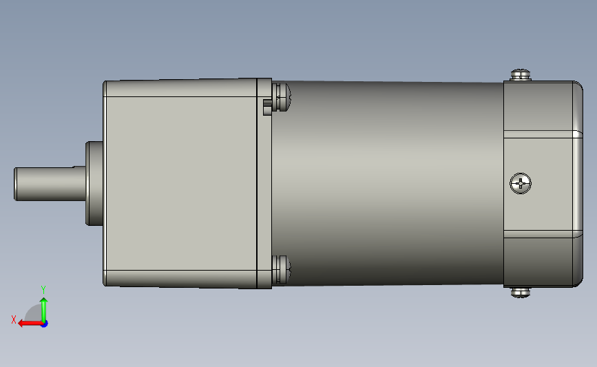 力矩电机5TK40GU-CFT 5GU3KB~200KB 背面视图