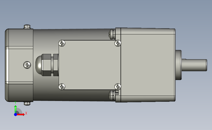 力矩电机5TK40GU-CFT 5GU3KB~200KB 正面视图