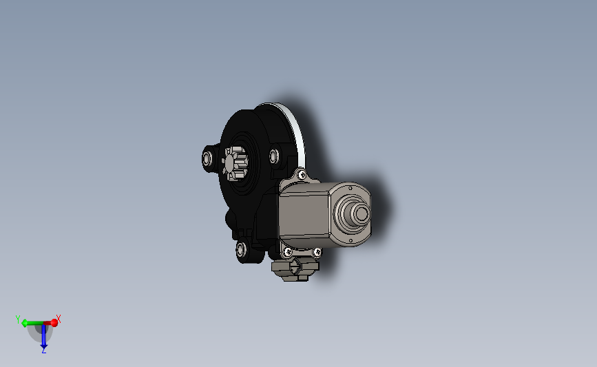 带变速箱的电机-车窗电机