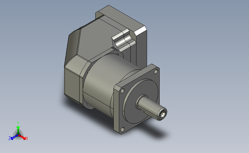 精密减速机HPFR060-L1外形图(14-32-50-70-M5)(1)