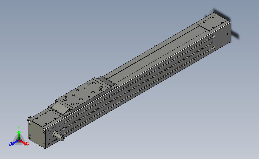 欧规皮带滑台模组M80-350-B