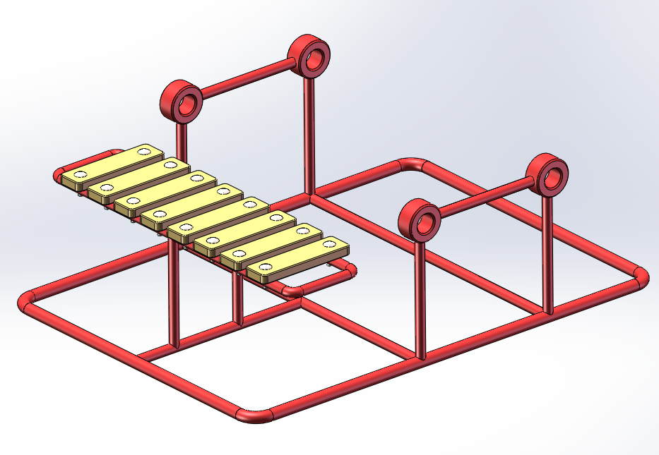 滚筒小钟琴机构