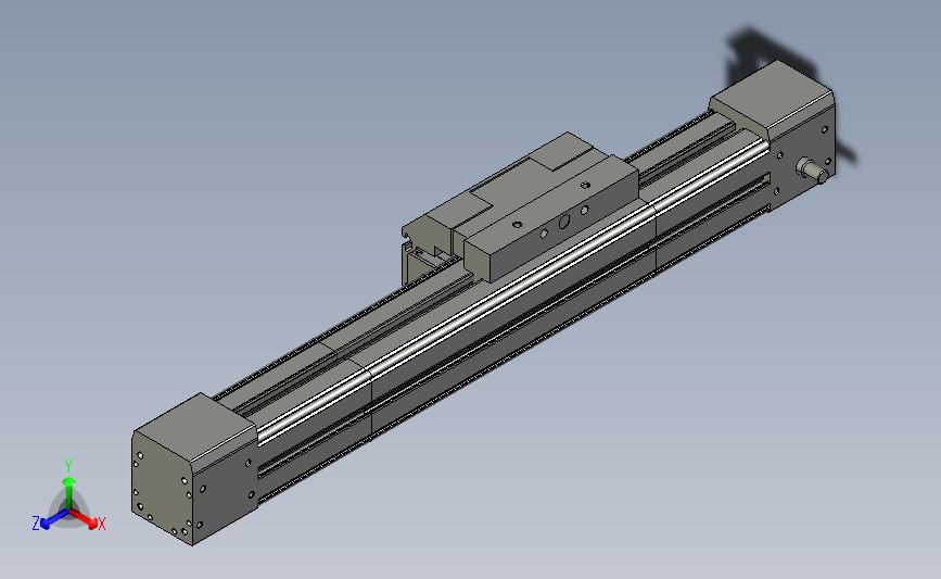 欧规皮带滑台模组T-25-100-LN-RF-LG1