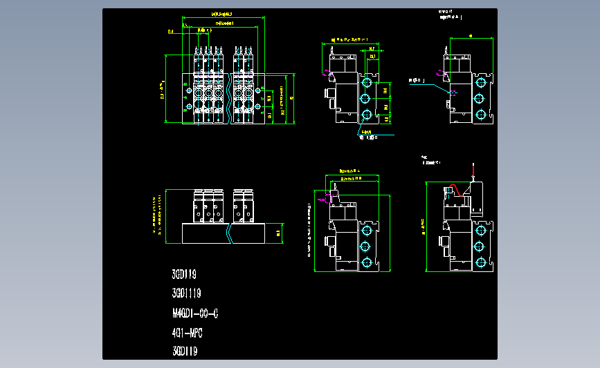 CKD阀类3gd119