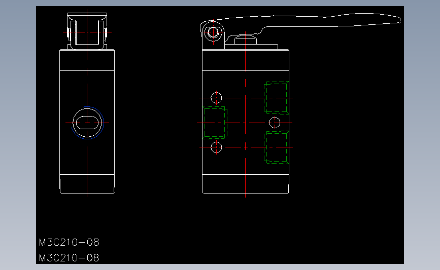 亚德客可阀类m3c210-08