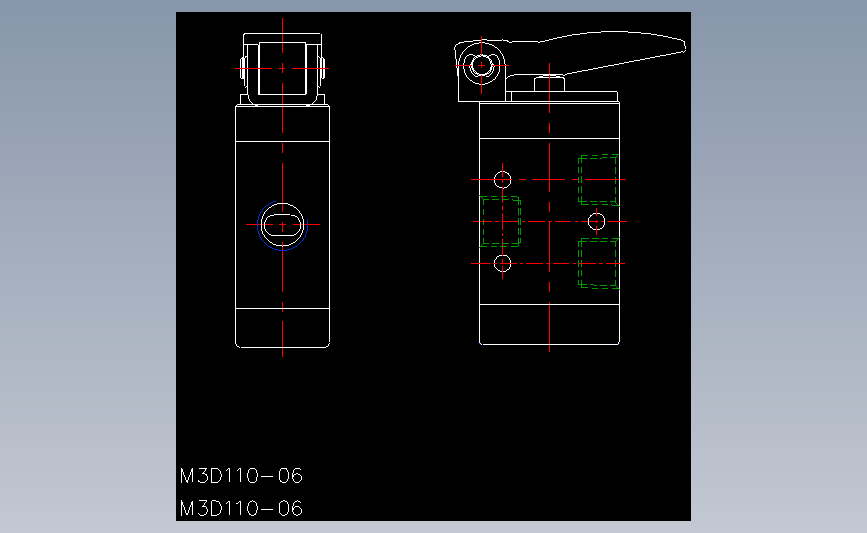 亚德客可阀类m3d110-06