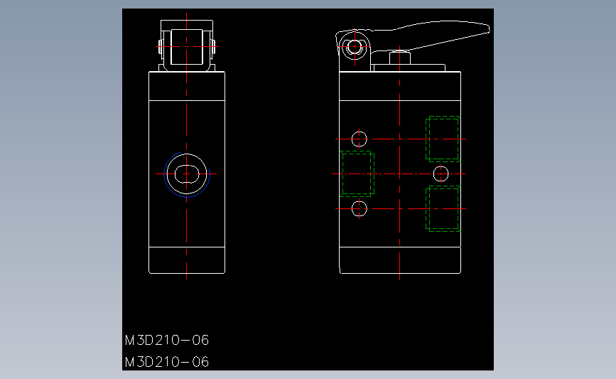 亚德客可阀类m3d210-06