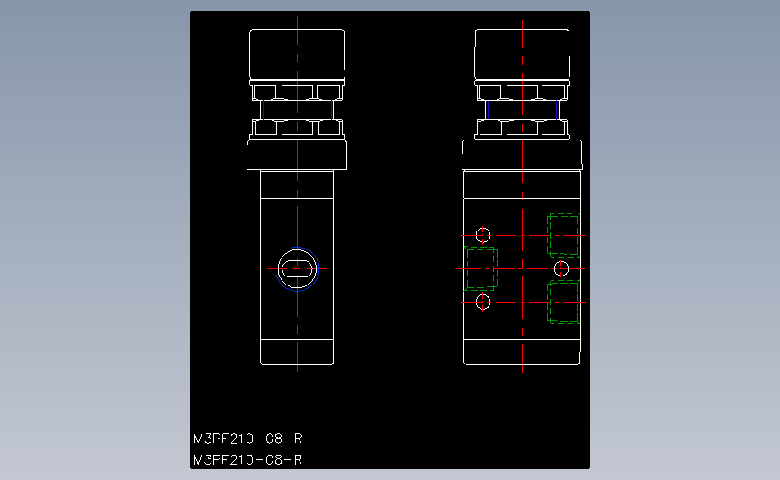 亚德客可阀类m3pf210-08-r