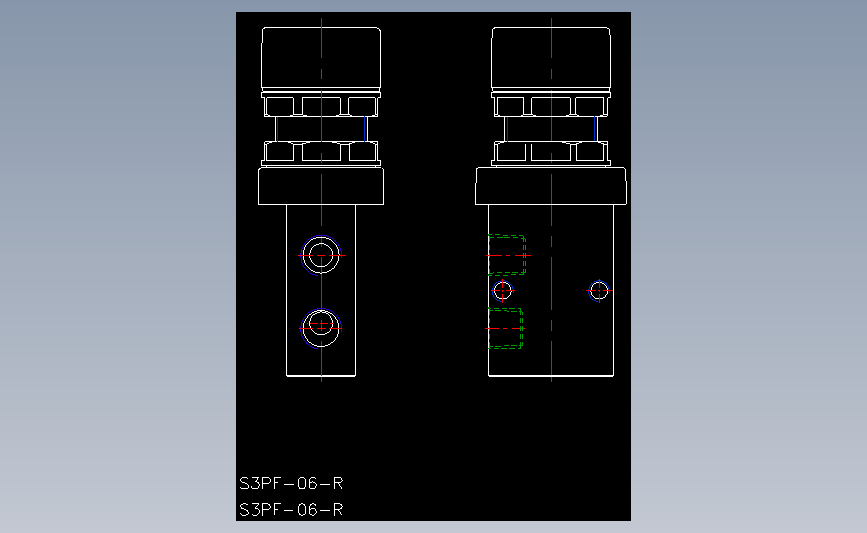亚德客可阀类s3pf-06-r