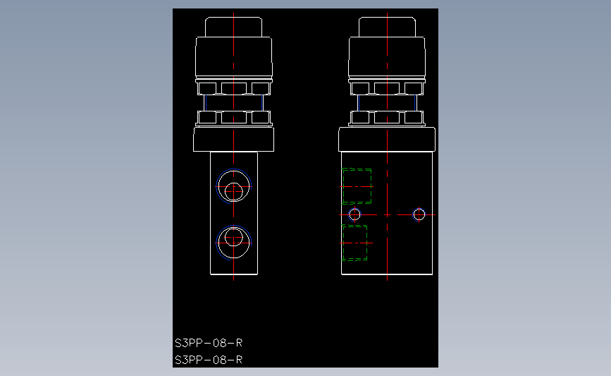 亚德客可阀类s3pp-08-r