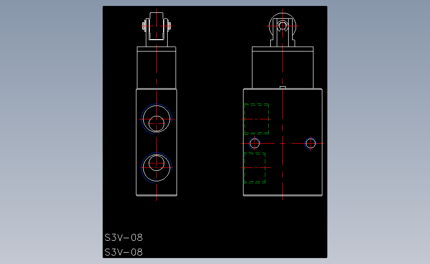 亚德客可阀类s3v-08