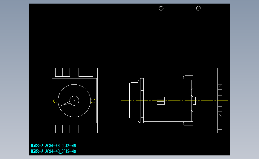 欧姆龙继电器H3CR