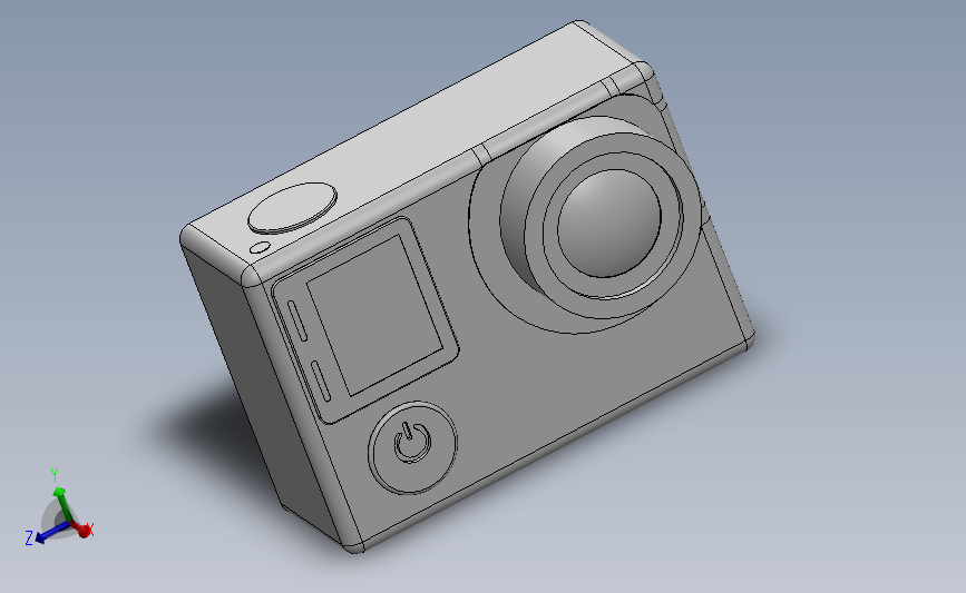 相机模型 GoPro Hero 4