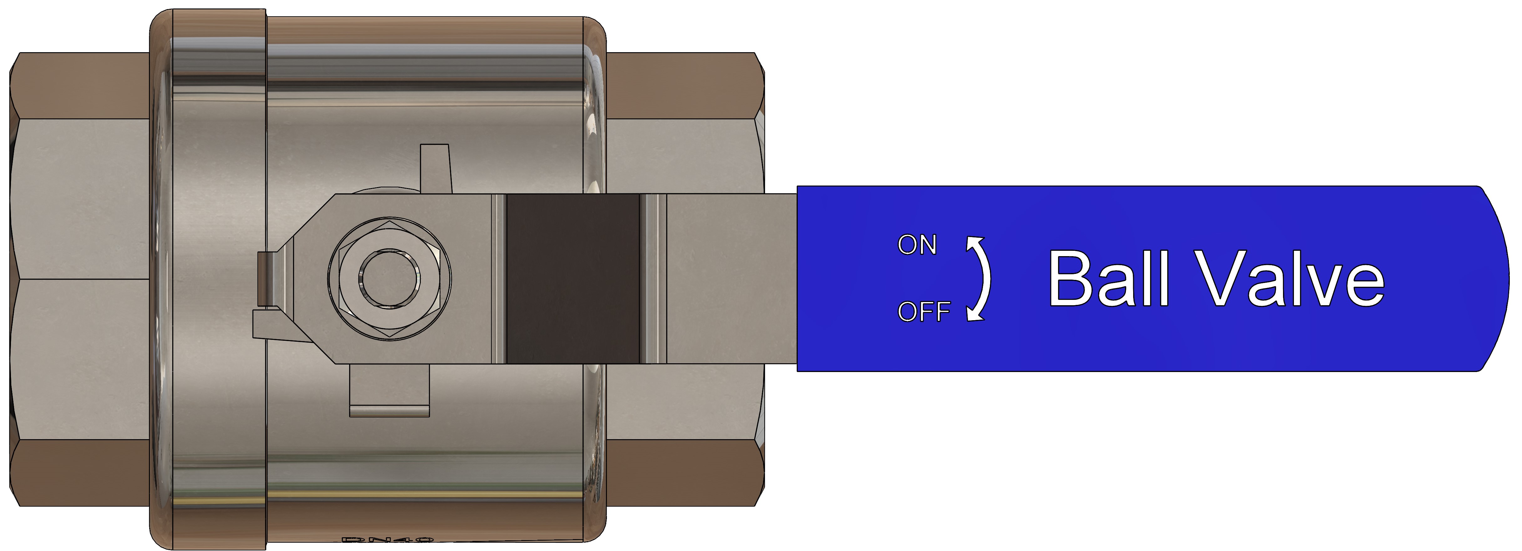 球阀 DN40_SOLIDWORKS 2022_模型图纸下载 – 懒石网