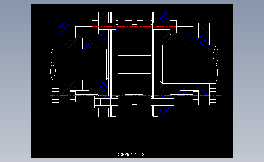LINK联轴器DCFP_AutoCAD_模型图纸下载 – 懒石网