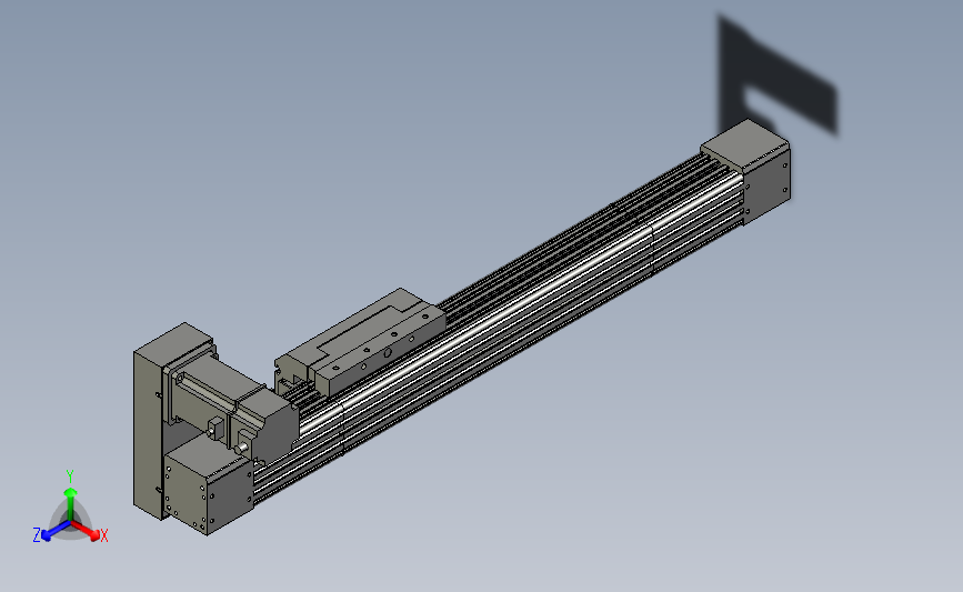欧规皮带滑台模组T-40-280-LB-RN-LG1-P(1)