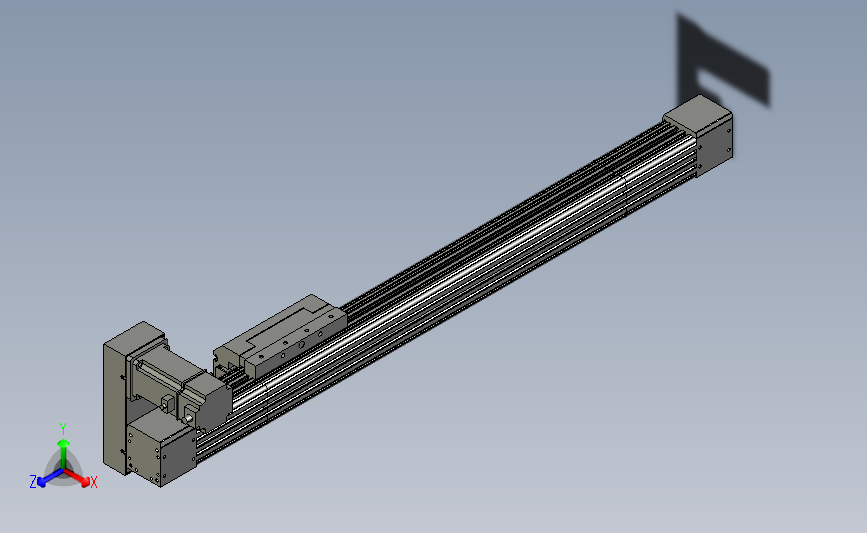 欧规皮带滑台模组T-40-500-LB-RN-LG1-P
