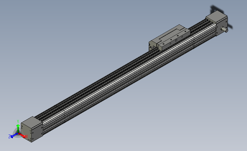 欧规皮带滑台模组T-40-600-LN-RD-LG1