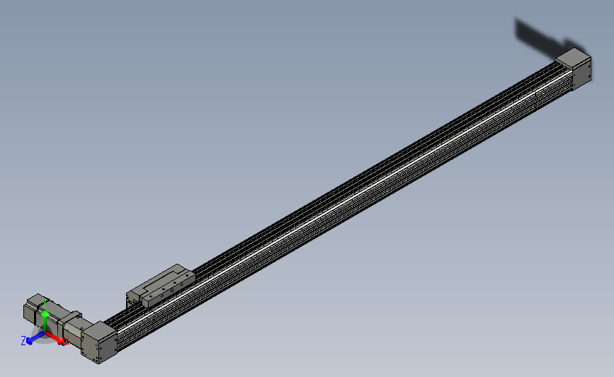 欧规皮带滑台模组T-40-1200-LB-RN-LG1-D
