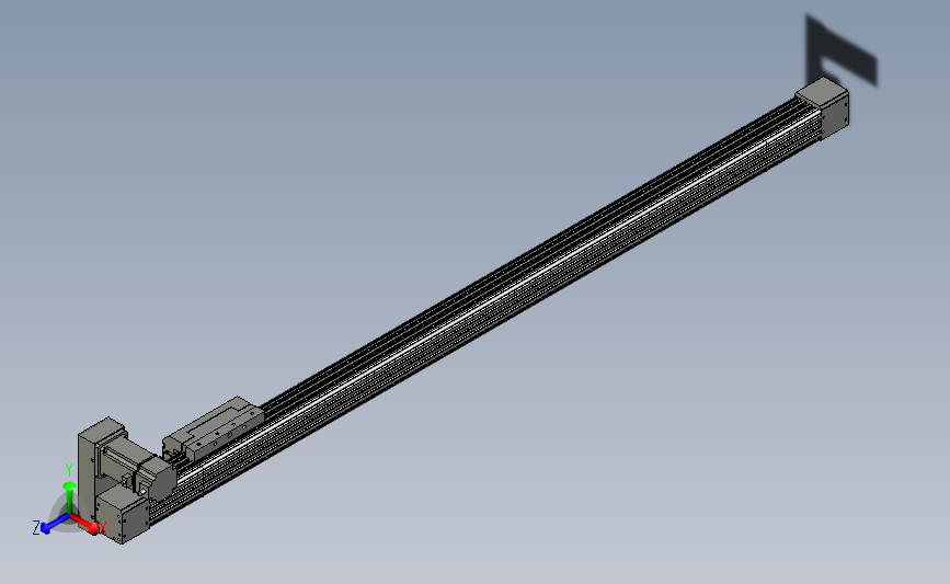欧规皮带滑台模组T-40-1200-LB-RN-LG1-P