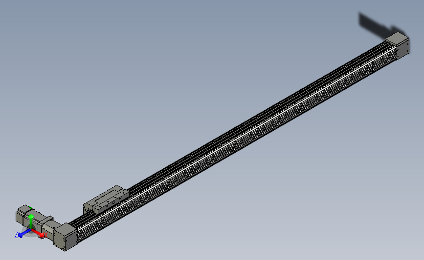 欧规皮带滑台模组T-40-1300-LB-RN-LG1-D