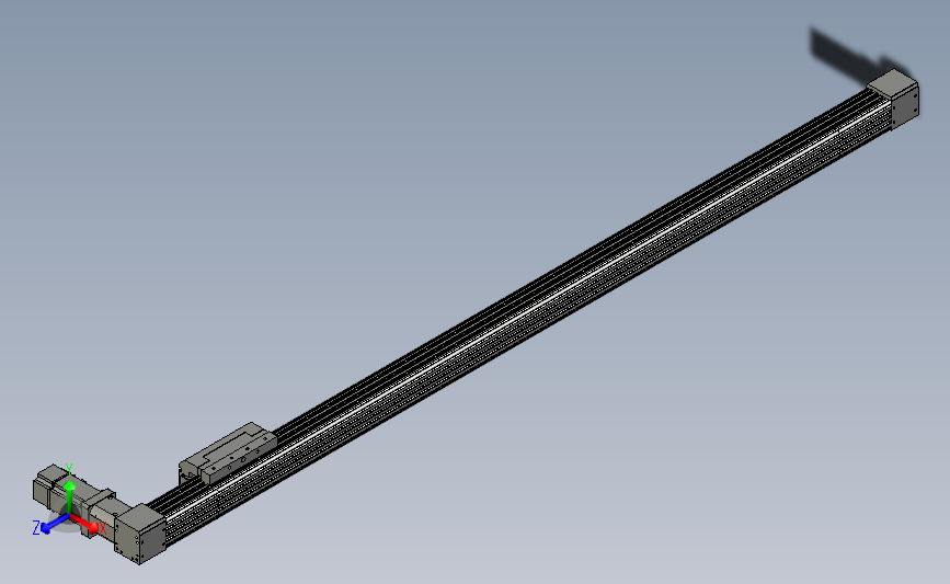 欧规皮带滑台模组T-40-1400-LB-RN-LG1-D
