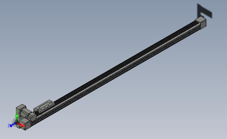 欧规皮带滑台模组T-40-1550-LB-RN-LG1-P