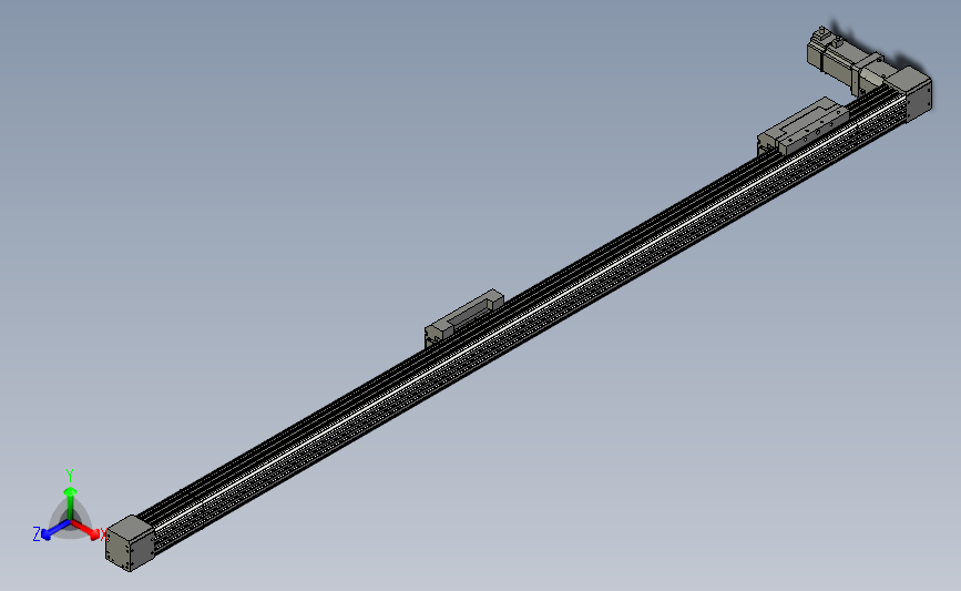 欧规皮带滑台模组T-40-1600-LN-RB-LG1-SS1-AL-D-O-S3