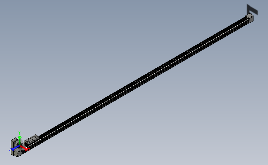 欧规皮带滑台模组T-40-3200-LB-RN-LG1-P