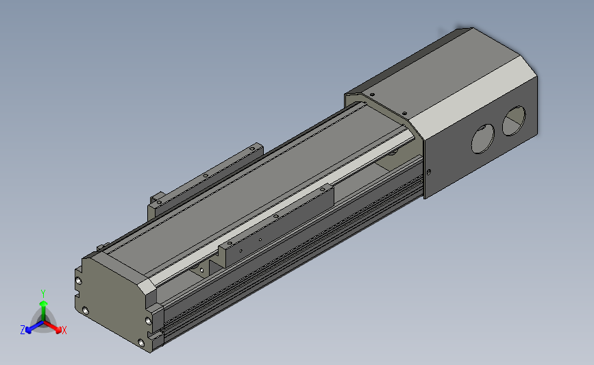 日规螺杆半密滑台模组S-100-50-2P-CM
