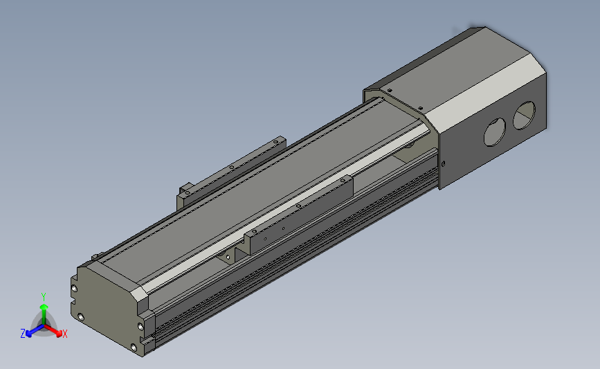 日规螺杆半密滑台模组S-100-100-2P-CM