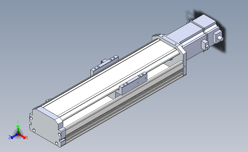 日规螺杆半密滑台模组S-100-150-1P-IL-CM