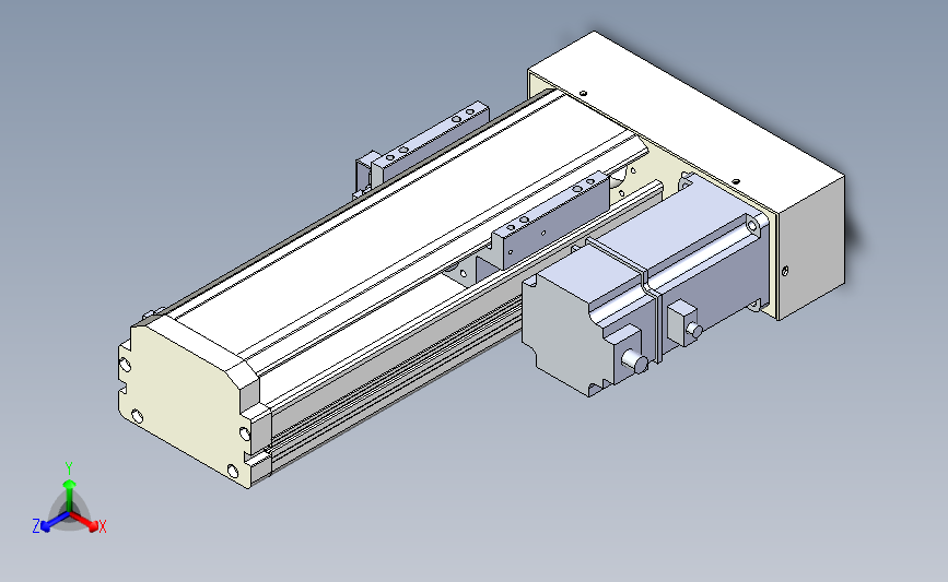 日规螺杆半密滑台模组S-100-150-1P-IL-LM