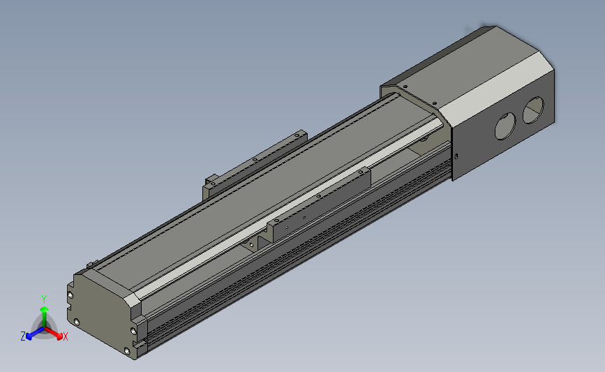 日规螺杆半密滑台模组S-100-150-2P-CM