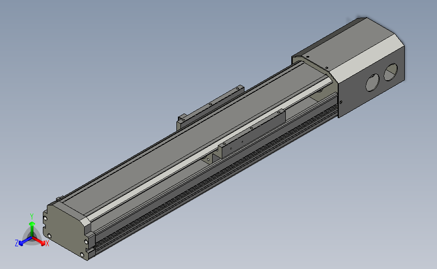 日规螺杆半密滑台模组S-100-250-2P-CM
