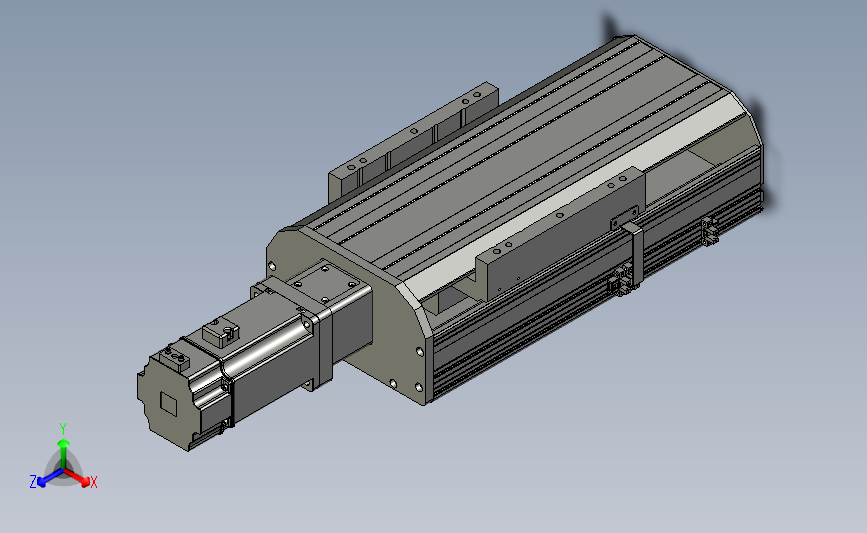 日规螺杆半密滑台模组S202-100-4P-CM-M750W-O-S3