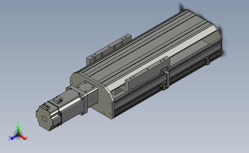 日规螺杆半密滑台模组S202-200-4P-CM-M750W-O-S3