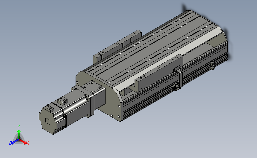 日规螺杆半密滑台模组S202-150-4P-CM-M750W-O-S3